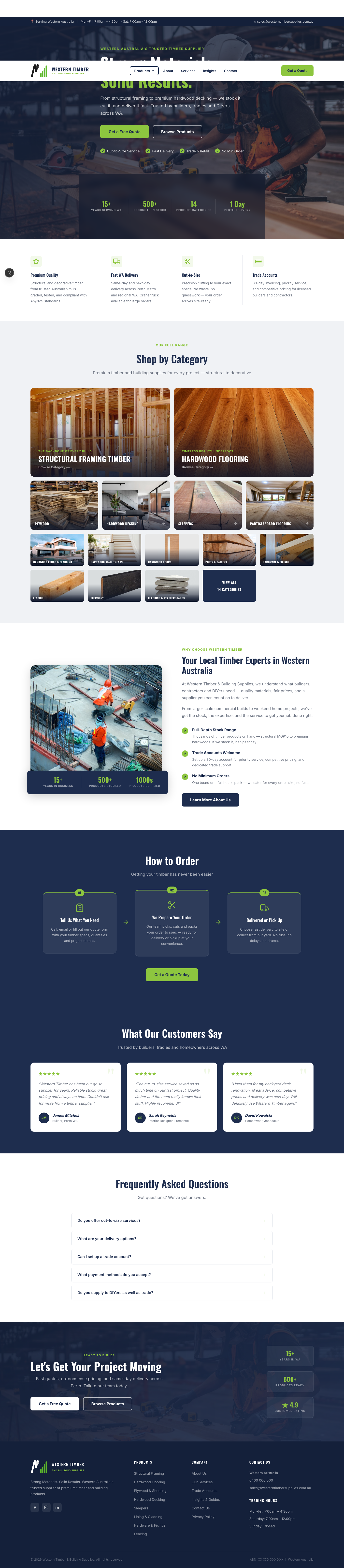 Timber — Trade Commerce Platform — primary screenshot